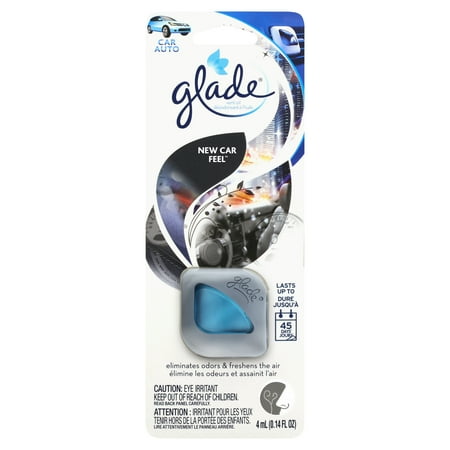 Glade New Car Feel Vent Oil Air Freshener, 4 mL (1 Count) – Odor Eliminator for Car, Lasts 45 Days