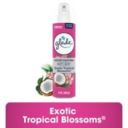 Glade Odor Fighting Soft Mist Air Freshener Room Spray, Exotic Tropical Blossoms, 8.0oz, 1pk