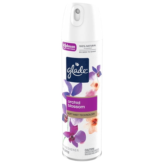 Glade Odor Fighting Soft Mist Air Freshener Room Spray, Orchid Blossom, 7.3oz., 1 Count