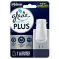 thumbnail image 1 of Glade PlugIn Plus Air Freshener Warmer, Holds Scented Oil Refill, 1 Count, 1 of 3