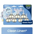 thumbnail image 1 of Glade PlugIns Air Freshener Refills, Clean Linen, Infused with Essential Oils, 0.67 oz, 7 Count, 1 of 18