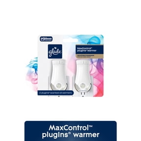 Glade PlugIns Air Freshener Warmer, Holds Essential Oil Infused Wall Plug In Refill, 2 Count
