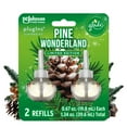Glade PlugIns Refill 2 CT, Pine Wonderland, 1.34 FL. OZ. Total, Scented