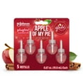 Glade PlugIns Refill 5 CT, Apple Of My Pie, 3.35 FL. OZ. Total, Scented