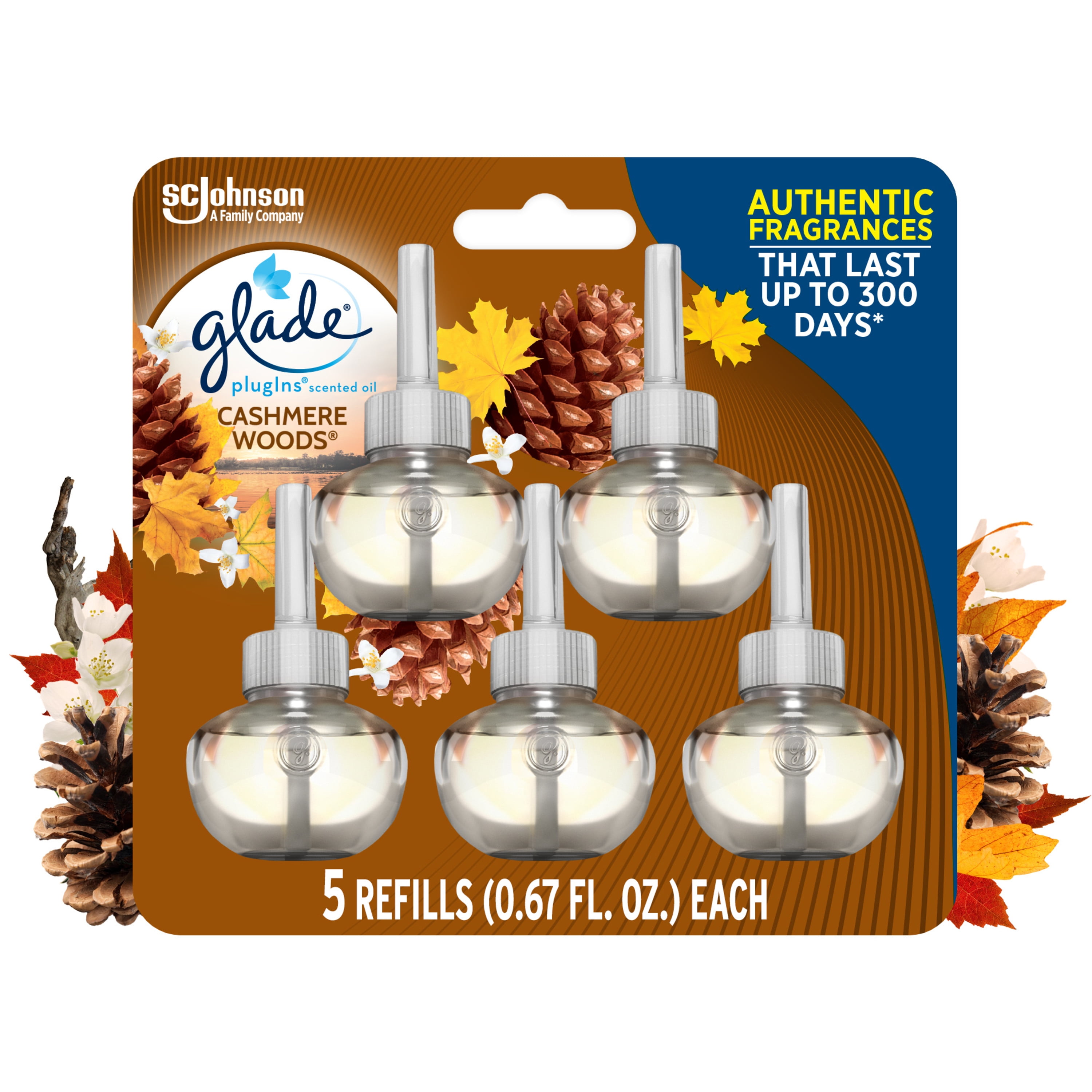 Glade® PlugIns® Scented Oil Refills Air Freshener Vanilla Caramel