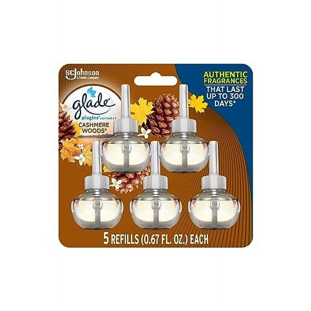 Glade PlugIns Refills Air Freshener, Scented and Essential Oils for