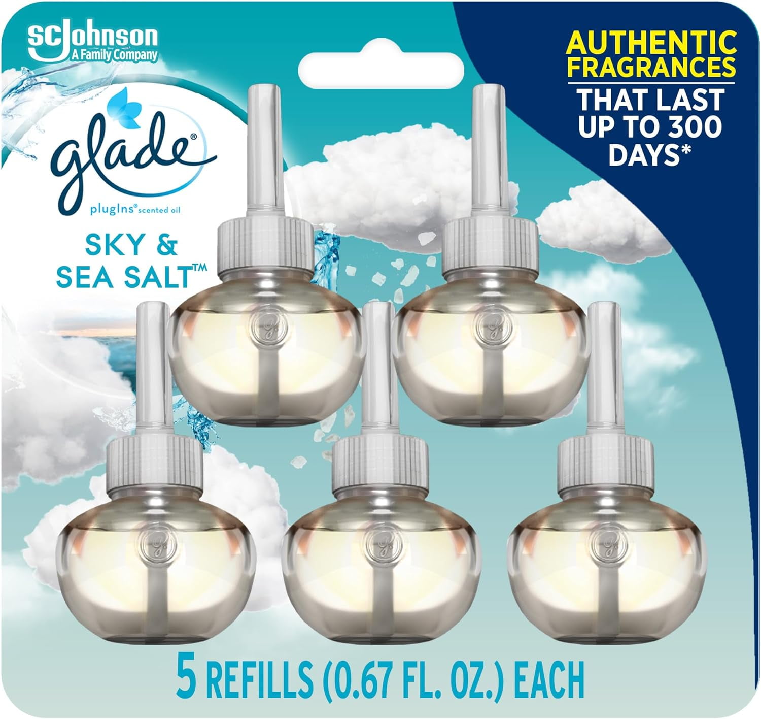Glade PlugIns Refills Air Freshener, Scented and Essential Oils for