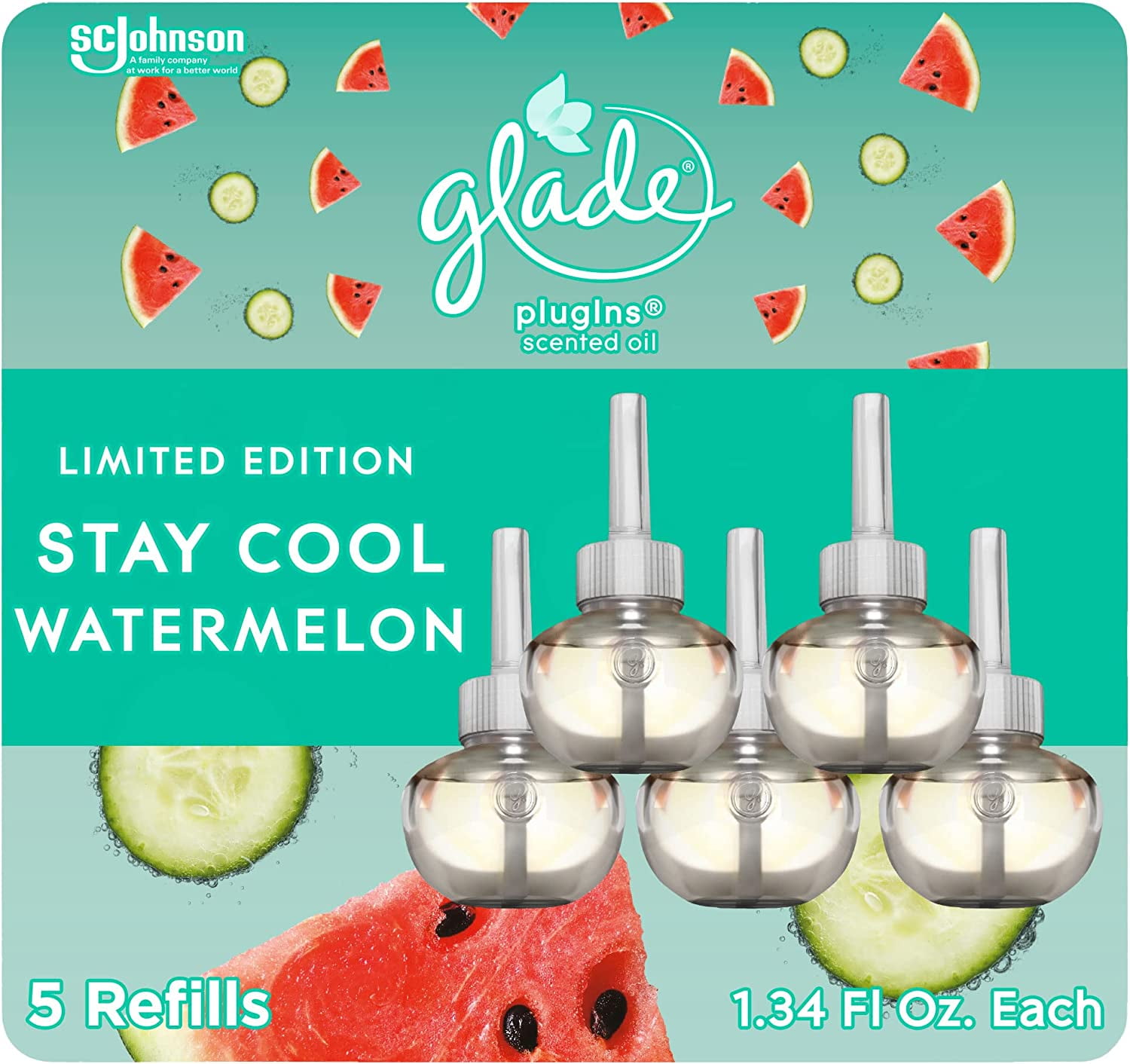 Glade PlugIns Refills Air Freshener, Scented and Essential Oils for