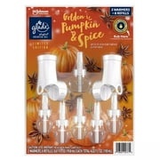 Glade PlugIns Scented Oil, 2 Warmers + 6 Refills, Pumpkin & Spice