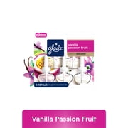 Glade PlugIns Scented Oil 5 Refills, Air Freshener, Vanilla Passion Fruit, Essential Oil Infused Wall Plug In, 3.35 FL oz, Pack of 5