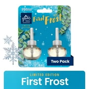 Glade PlugIns Scented Oil Air Freshener Refills, First Frost, 1.34 fl oz, 2 Refills