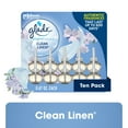 thumbnail image 1 of Glade PlugIns Scented Oil 10 Refills, Air Freshener, Clean Linen™, 10 x 0.67 oz, 1 of 14