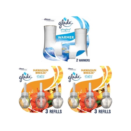 Glade PlugIns Scented Oil & Holders Hawaiian Breeze 319962
