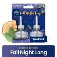 thumbnail image 1 of Glade PlugIns Scented Oil, Air Freshener, 2 Refills, Fall Night Long, 0.67 oz Each, 1.34 oz Total, 1 of 12