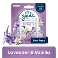 thumbnail image 1 of Glade PlugIns Scented Oil 2 Refills, Air Freshener, Lavender & Vanilla, Essential Oil Infused Wall Plug In, 1.34 FL oz, Pack of 2, 1 of 18