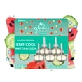 thumbnail image 1 of Glade PlugIns Scented Oil Refill, Stay Cool Watermelon Scent, Infused with Essential Oils, Spring Limited Edition Fragrance, Positive Vibes Collection, 0.67 oz, 5 Count, 1 of 1