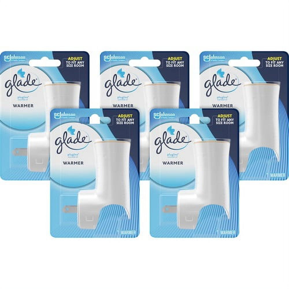 Glade PlugIns Scented Oil Warmer - 5 / Carton - White Glade PlugIns Scented Oil Warmer - 5 / Carton - White
