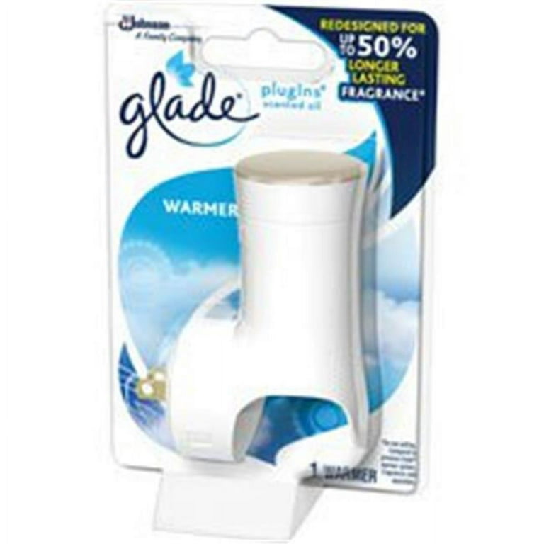 Glade PlugIns Scented Oil Warmer - 5 / Carton - White Glade PlugIns Scented Oil Warmer - 5 / Carton - White