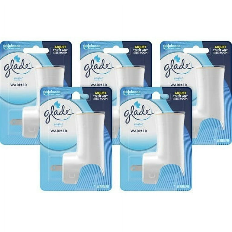 Glade PlugIns Scented Oil Warmer - 5 / Carton - White Glade PlugIns Scented Oil Warmer - 5 / Carton - White