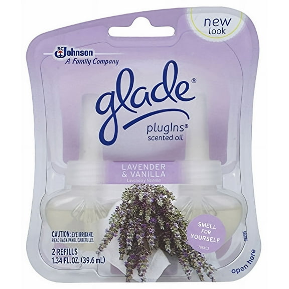 Glade Plugins Refill Lavender & Vanilla 2 Count (Pack of 5)