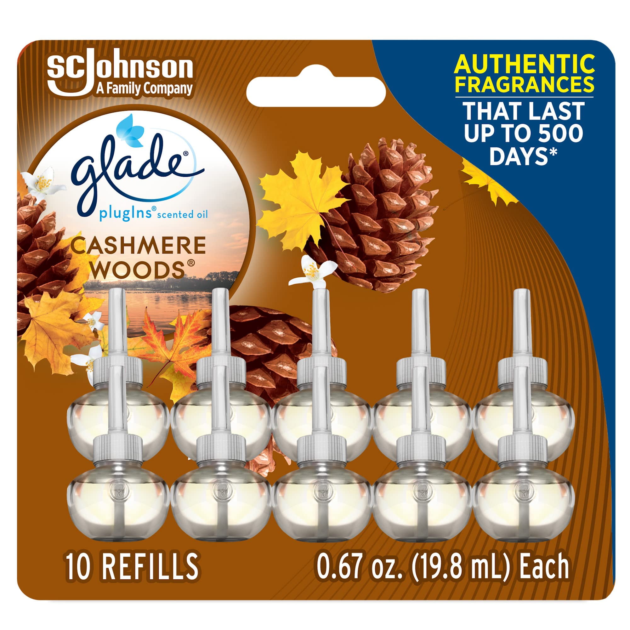 Glade Plugins Refills Air Freshener, Scented And Essential Oils For