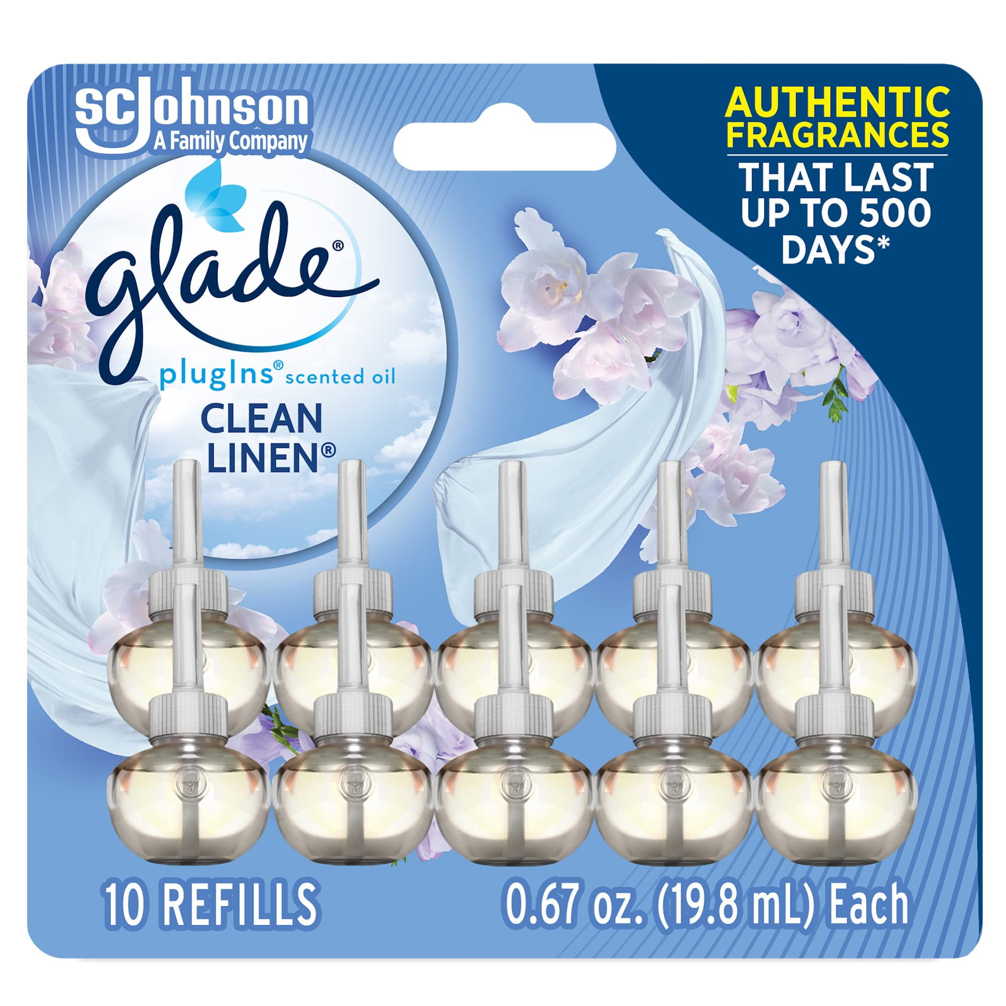 Glade Plugins Refills Air Freshener, Scented And Essential Oils For