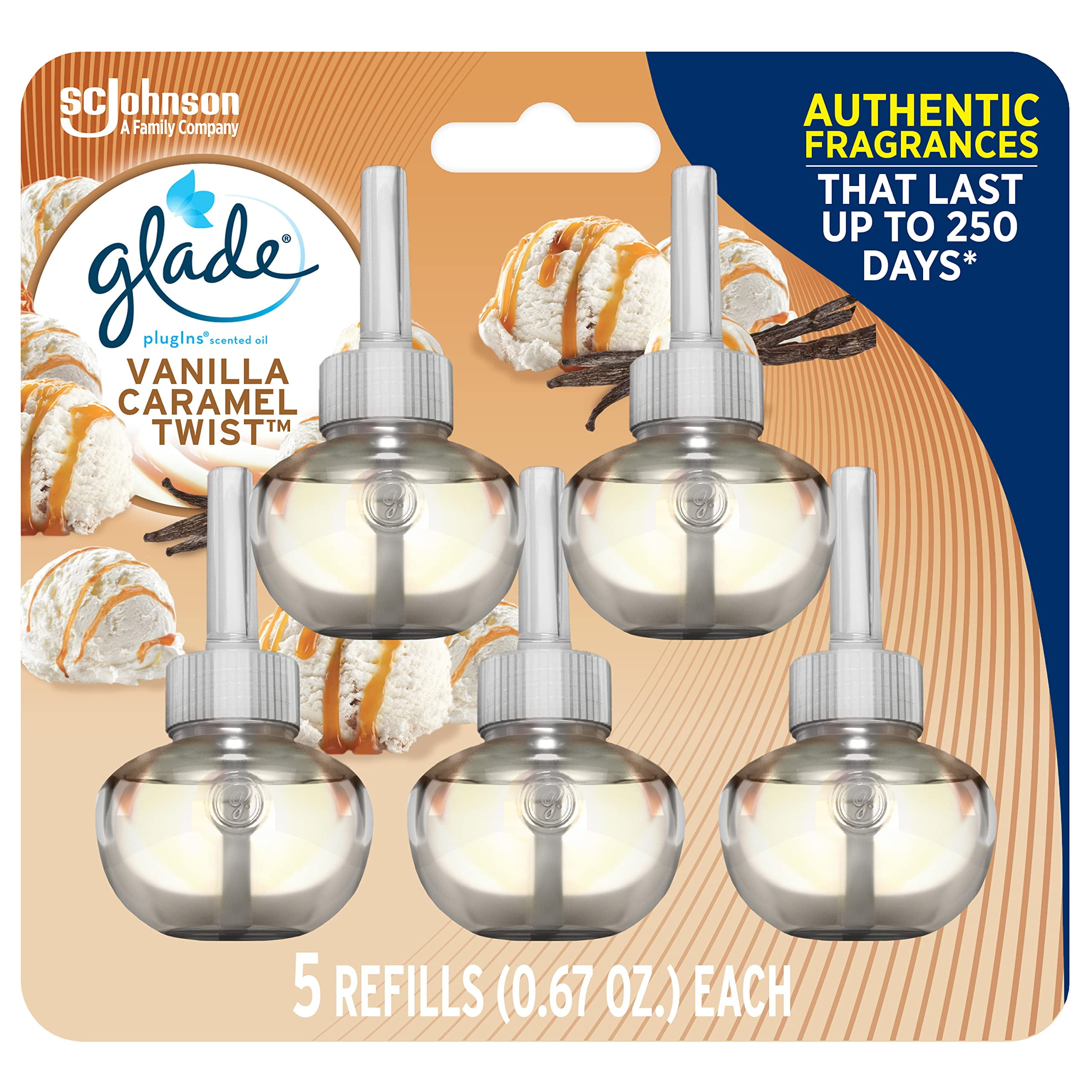 Glade Plugins Refills Air Freshener, Scented And Essential Oils For