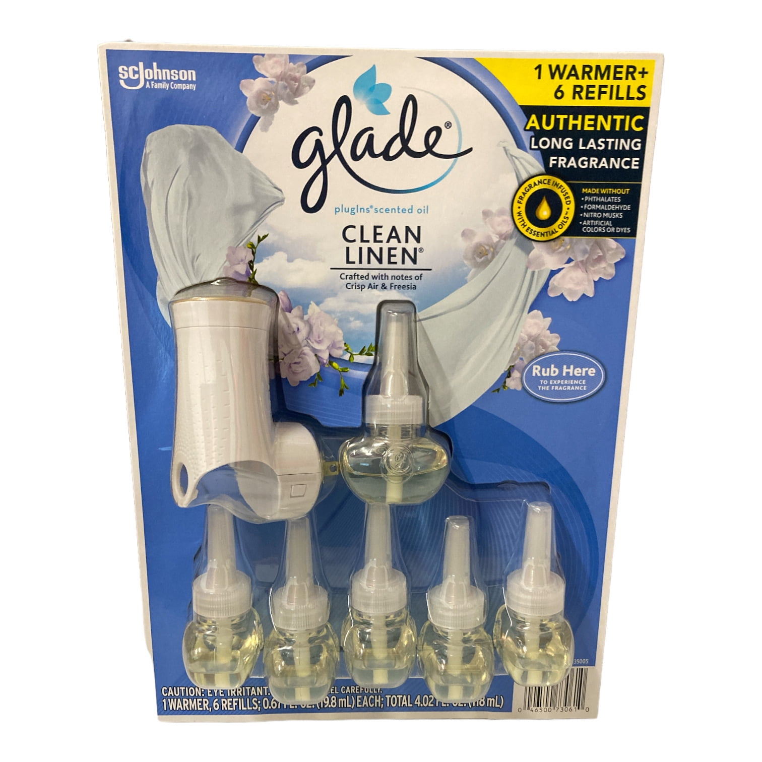 Glade PlugIns Scented Oil Warmer - 5 / Carton - White - Filo CleanTech