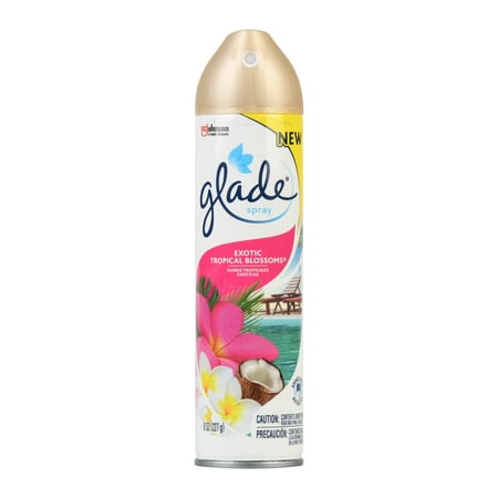 Glade Room Spray Exotic Tropical Blossoms, Total, Air Freshener, 8 OZ, 1 Count