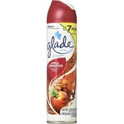Glade Room Spray Odor Eliminator and Air Freshener Apple Cinnamon 8 Ounce (Pack of 3)