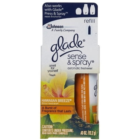 Glade Sense & Spray Refill-Hawaiian Breeze-0.43 oz.