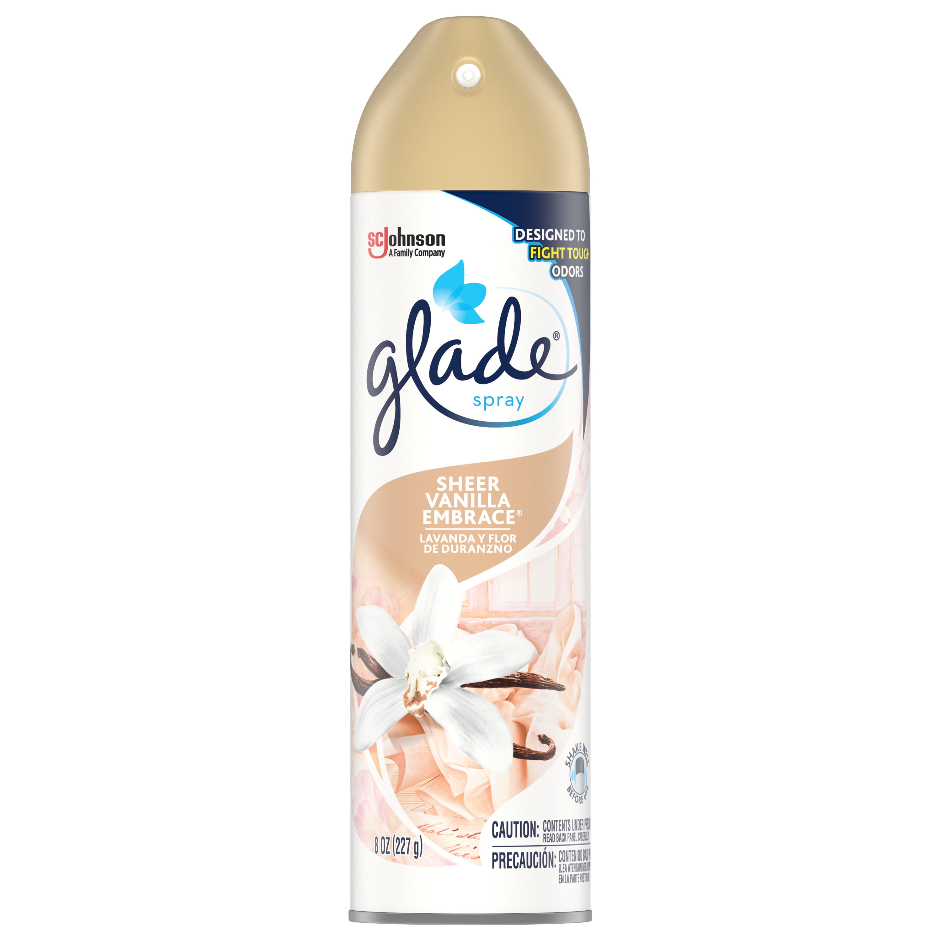 Glade Sheer Vanilla Embrace Room Spray Air Freshener, 8 Ounce 