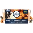 thumbnail image 1 of Glade Single Wick Candle, Vanilla Caramel Twist, 8.16 oz, 2 Count, 1 of 14