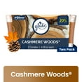 thumbnail image 1 of Glade Single Wick Candles, Cashmere Woods, 8.16 oz, 2 Count, 1 of 16