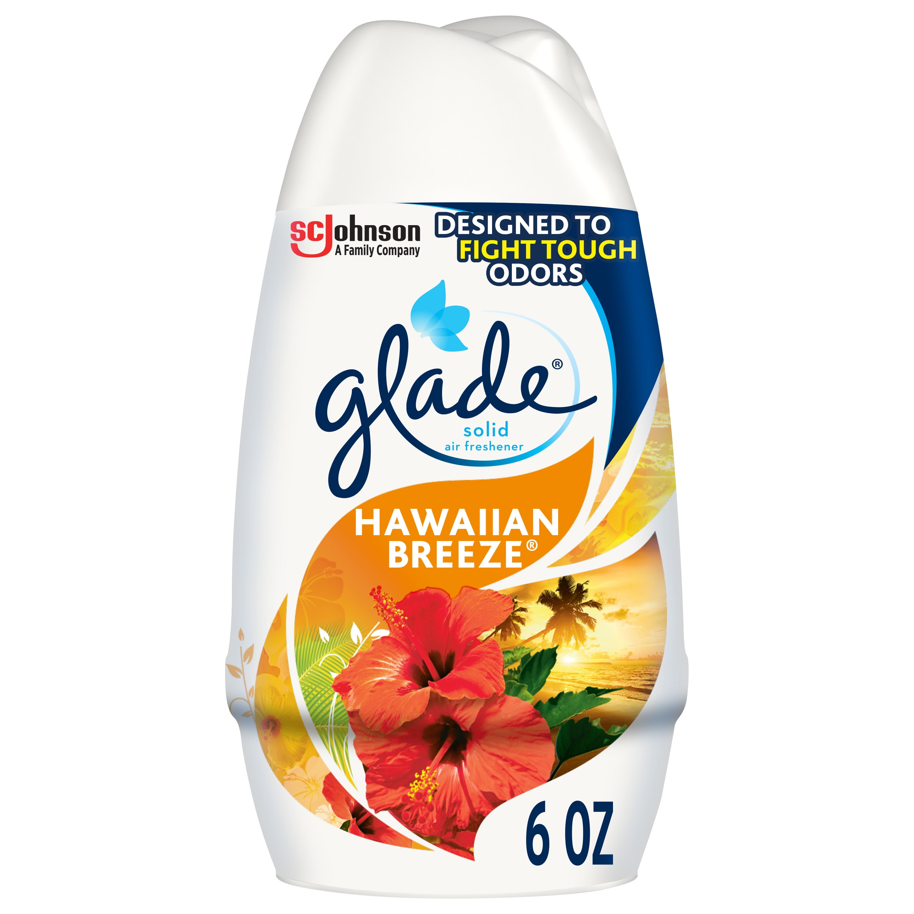Glade Solid Air Freshener 1 CT, Hawaiian Breeze, 6 OZ. Total