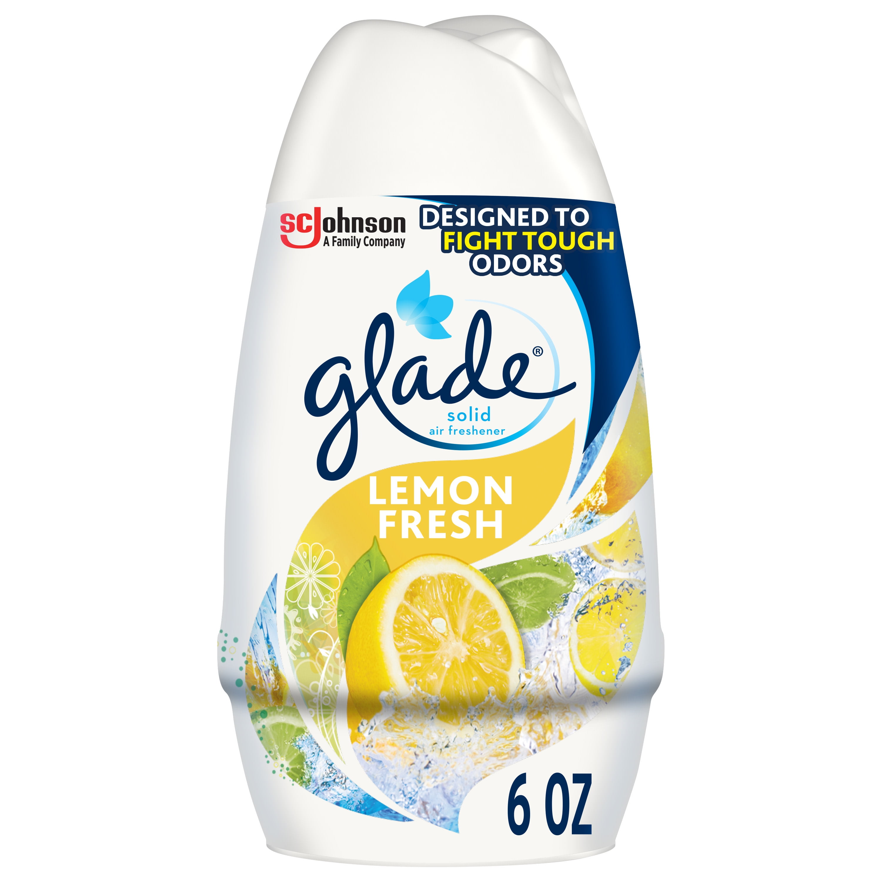 Glade Solid Air Freshener 1 CT Lemon Fresh 6 OZ. Total