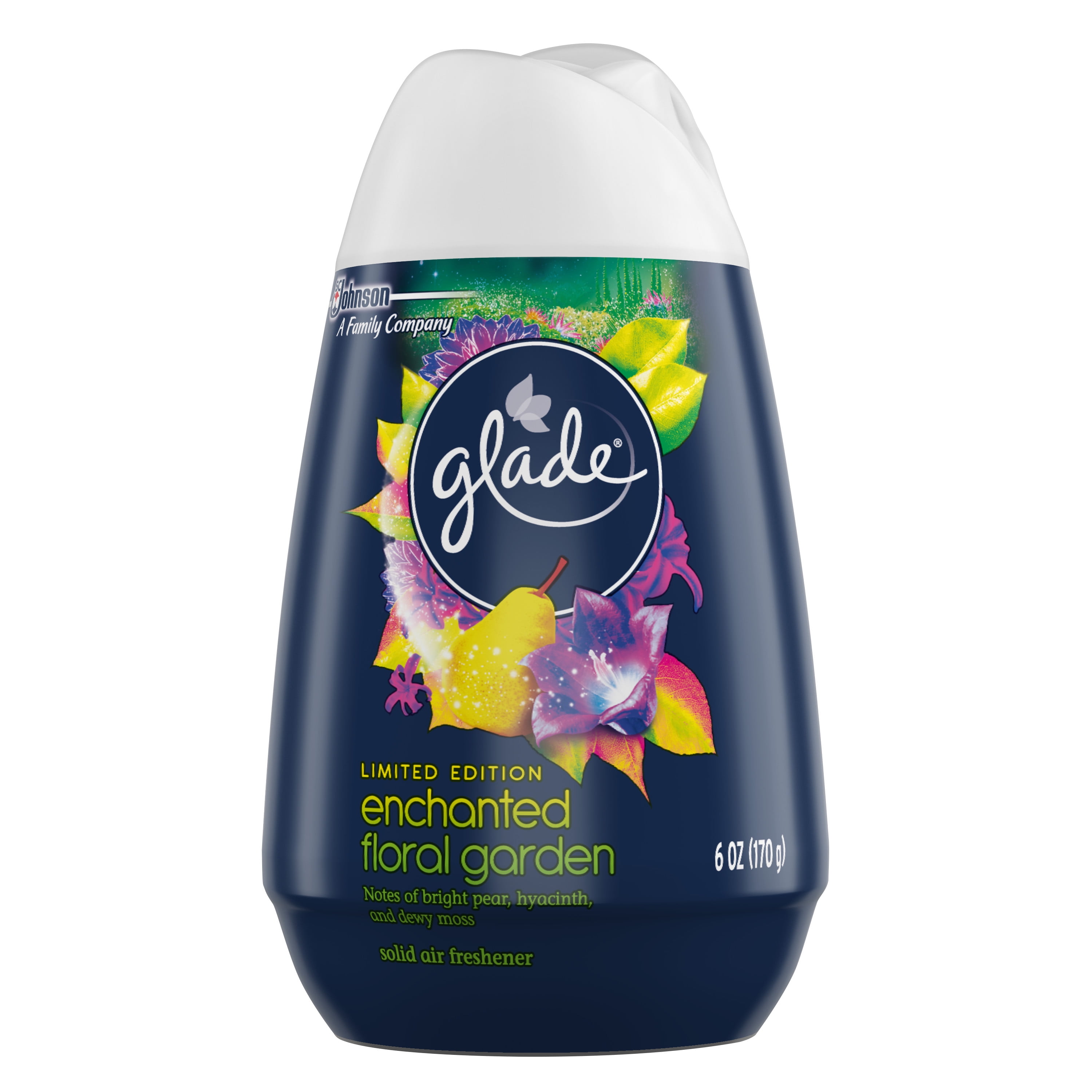 Glade Solid Air Freshener, Enchanted Floral Garden, 6 Ounces