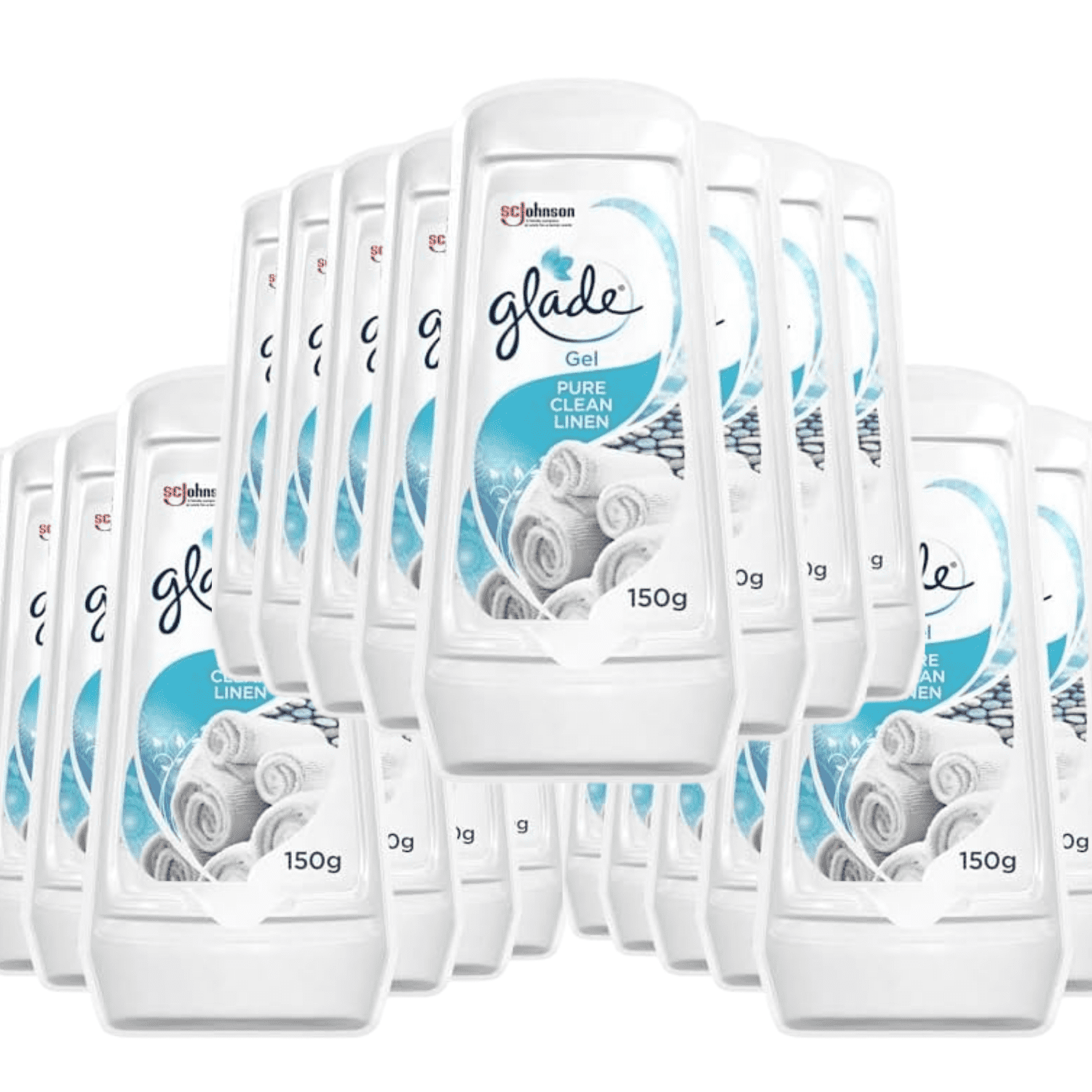 Glade Solid Gel Air Freshener  3 Pack  bottles (35.3 oz) Clean Linen Scent