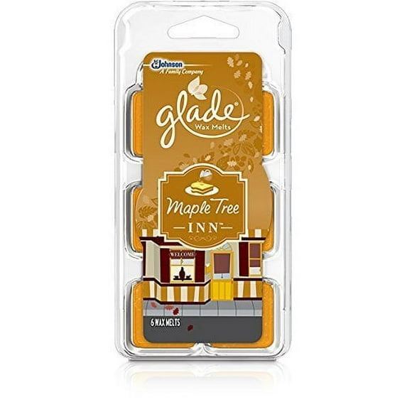 Glade Wax Melts Maple Tree Inn, 6 Count, 2.3 ounces