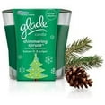 thumbnail image 1 of Glade Winter Collection Shimmering Spruce (Balsam Fir & Juniper) 4oz Scented Candle, 1 of 2