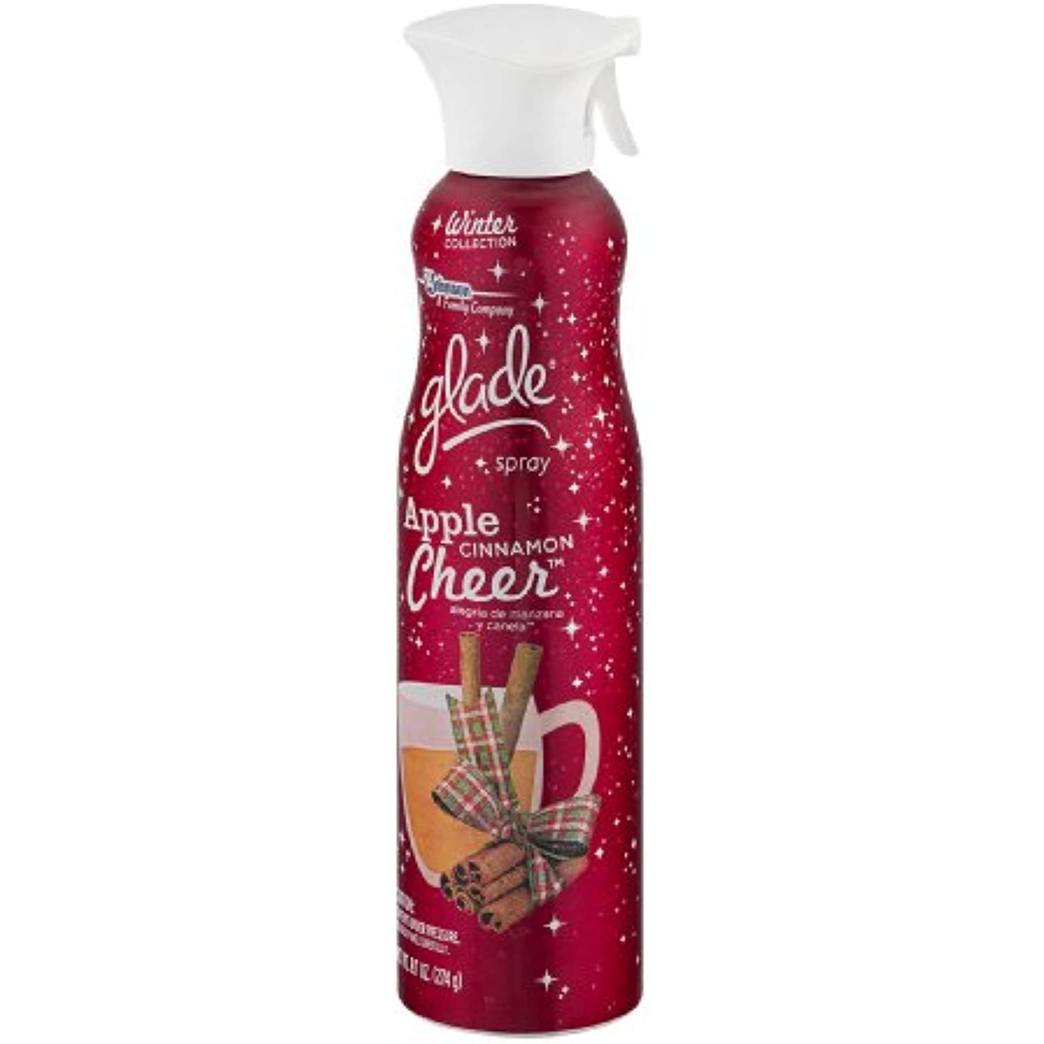 Glade Winter Collection Spray, Apple Cinnamon Cheer