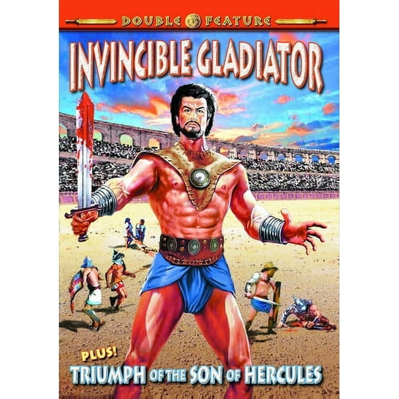 Gladiator Double Feature: Invincible Gladiator (DVD), Alpha Video, Action & Adventure