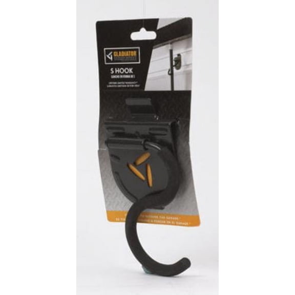 Gladiator GAWEXXSHSH S Hook, 25 Lb Capacity, Steel