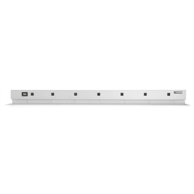 Gladiator Gaac68psd 72" Long 9 Outlet Workbench Surge Protected Power Strip - White