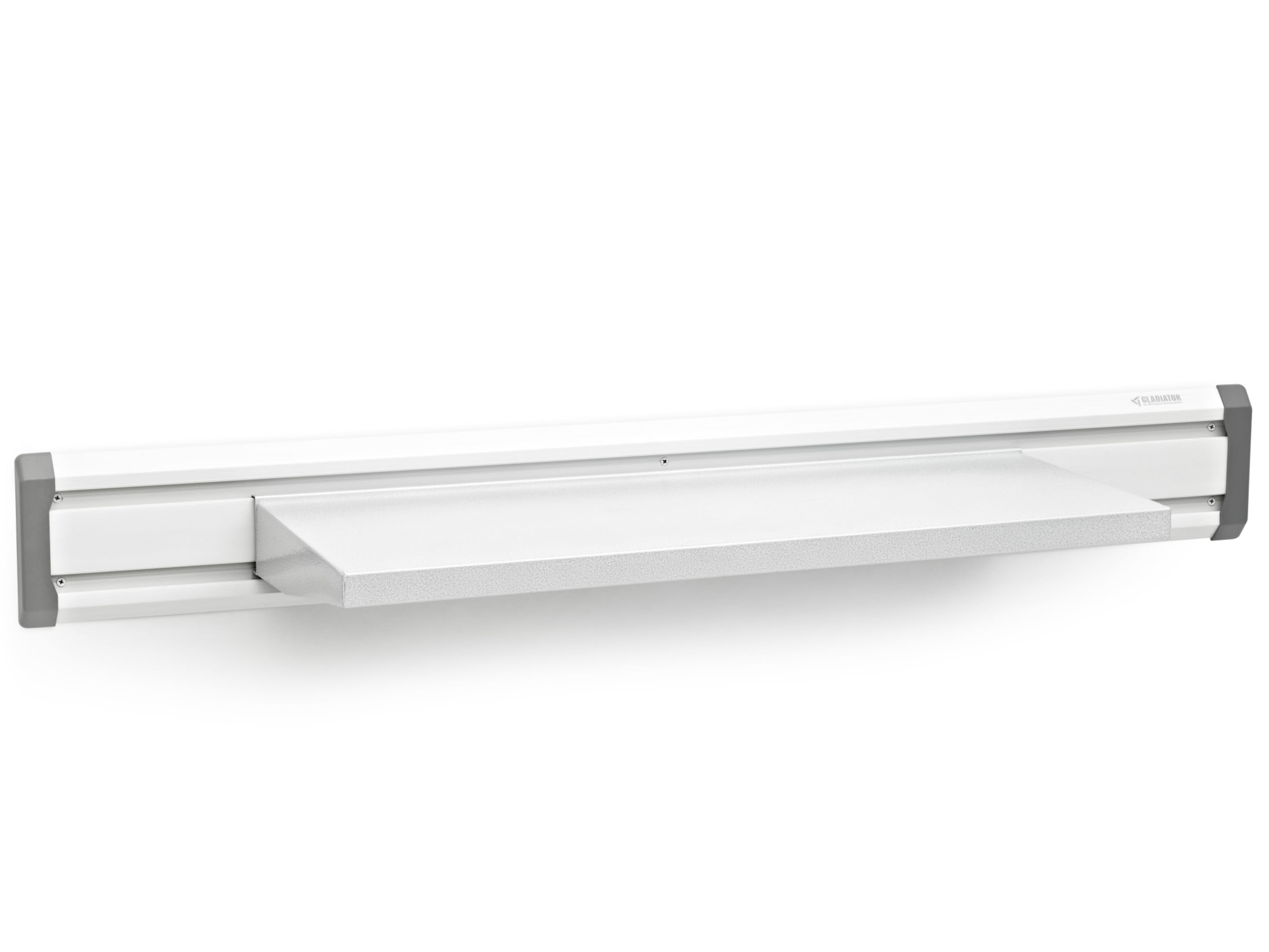 Gladiator 30" White Heavy Duty Steel Wall-Mount Shelf