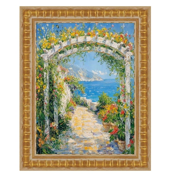 Gladiator Gold Ribbed Picture Frame 30x40 frame