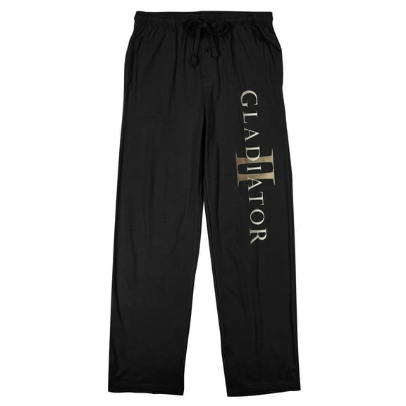 Gladiator II Black Sleep Pajama Pants - Medium