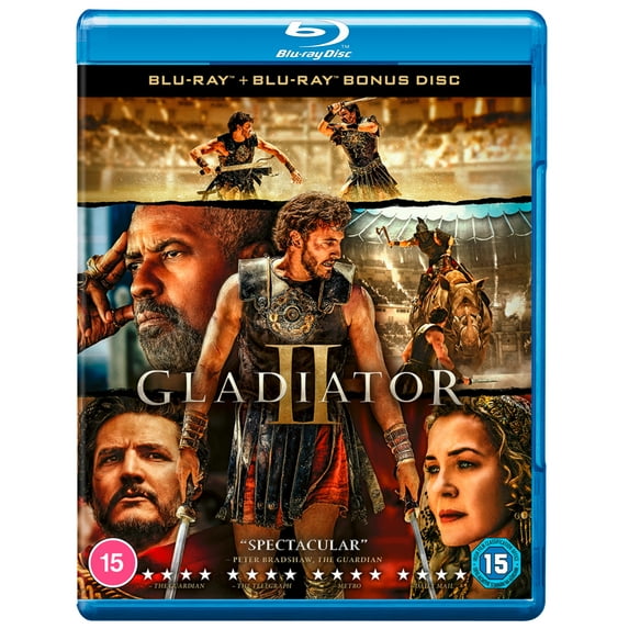 Gladiator II (Bluray) Fred Hechinger Connie Nielsen Pedro Pascal