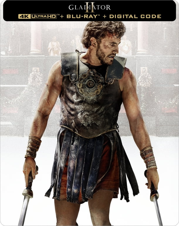 Gladiator II (Steelbook) (4K Ultra HD + Blu-ray + Digital Copy)