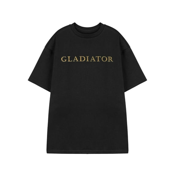 Gladiator Mens Black Short Sleeved T-Shirt